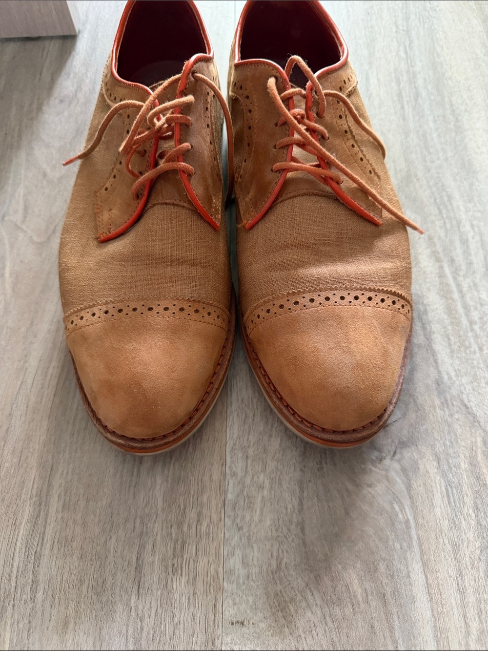 Allen Edmonds Baton Rouge suede shoes 7.5 EEE wide - Picture 2 of 9